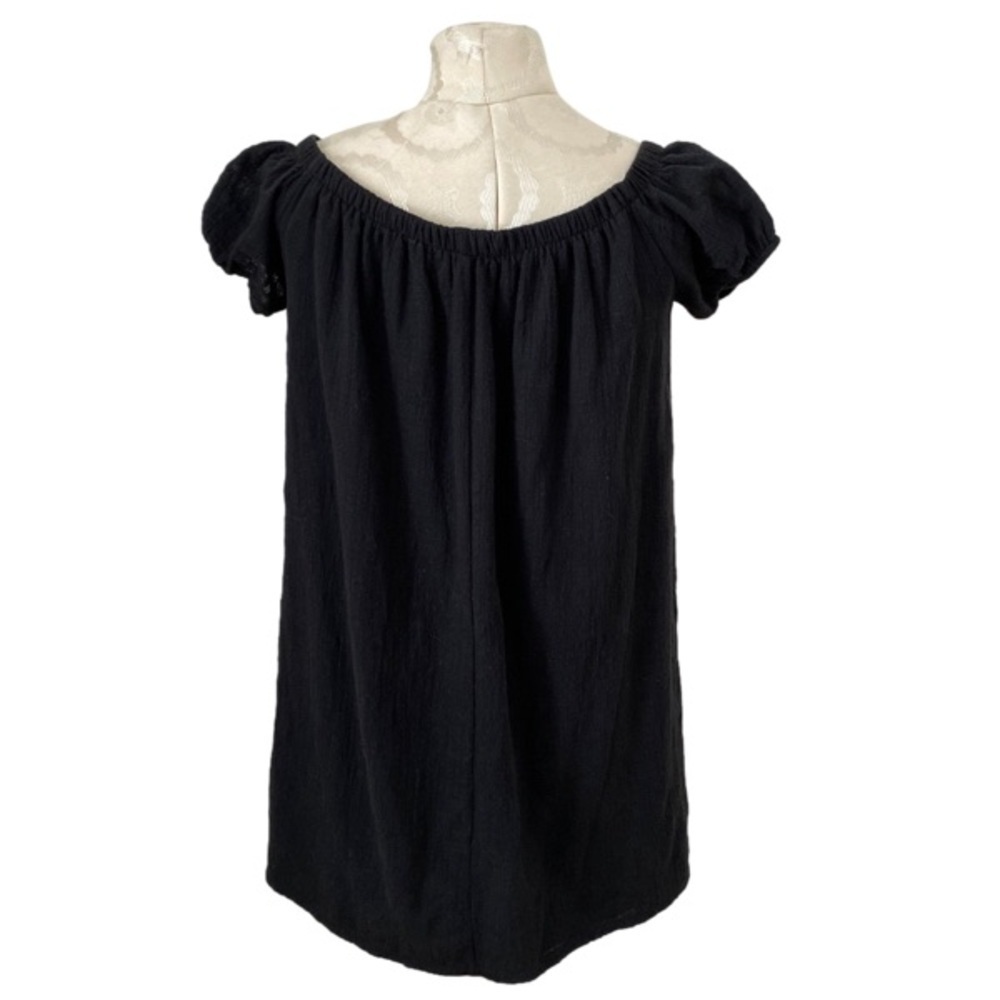 Cooperative Urban Outfitter’s Black Cotton Dress Small Summer Beach Festival - Picture 6 of 7